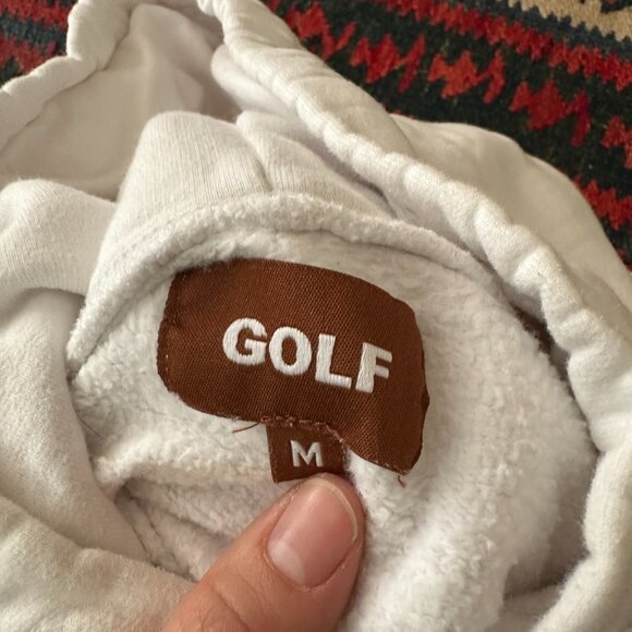 White GOLF sweatshirt - Picture 3 of 3